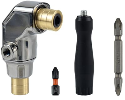 Practical 90 Degree Angles Drill Attachment Extension Bit Drill Attachment for Easy Access to Twisted Screws and Nut