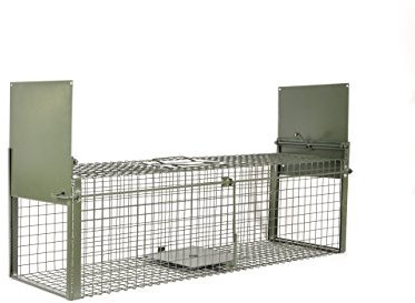 Kraptrap® Marderfalle Tierfalle Katzenfalle Lebendfalle 100 x 29 x 29 cm