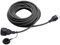 Meister 7435020 - Alargador de cables (10 m), color: negro