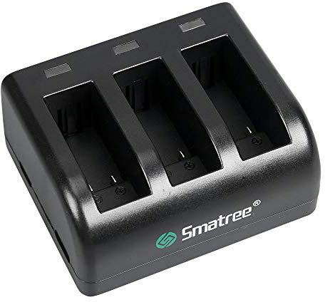 Smatree Triple Channel Battery Charger for GoPro HERO8 Black/HERO7/6 Black/HERO5 Black/GoPro HERO 2018