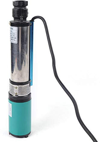 Pompe de puits - 320 W - 24 V - En acier inoxydable - Solaire - 5000 tr/min - Pour l'absorption d'eau dans les usines, les mines, les entreprises et les fontaines