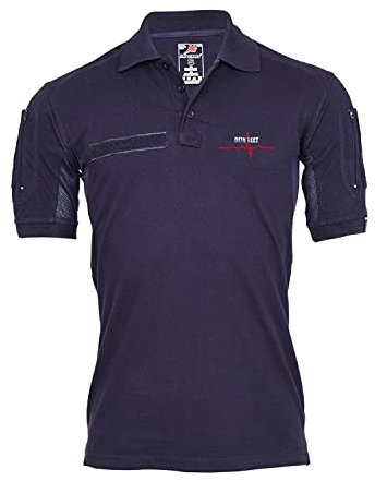 Copytec Tactical Polo Dein Text Personalisiert reflektierend Sanitäter Helfer #37030, Größe:S, Farbe:Dunkelblau
