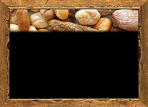 Set mit 30 Werkzeug-Tischkarten aus Kunststoff, 8,3 x 11,3 cm. (mit doppelseitigem Kreidetafel-Druck) + 30 Halterungen + 1 weißer Marker für Lebensmittel.