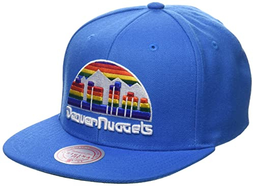 Mitchell & Ness Denver Nuggets Royal Team Ground 2.0 Snapback HWC Cap Kappe Basecap