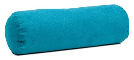 Gözze - Cojín cilíndrico con cremallera, Darco, 60 x 20 cm - Turquesa