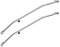 2 x KFZ Auto Anhänger Alu Planenbügel Set Bügel Halter für Abdeckplane Plane AbdeckungTeleskop gebogen 96-145 cm