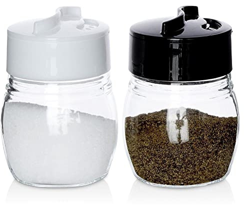 Set di 36 spargitori per sale e pepe, spezie, barattoli in vetro, cucina