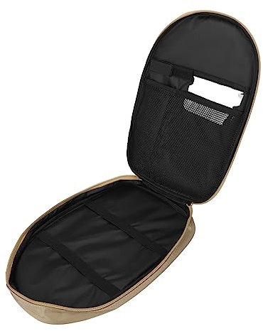 Borsa da Chef, Coltello da Chef Portatile in Nylon, Portaoggetti, Tasche Per Utensili, Portacoltelli, Borsa con Cerniera Per Picnic da Campeggio All'aperto(Cachi)