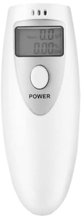 Etilometro - Tester della'alcool Portatile, Analizzatore Di Alcol Per L'alito Ad Alta Precisione Con LCD Display Digitale, Analizzatore Di Alcol Per L'alito, Etilometro Personale Per Testare L'alcol