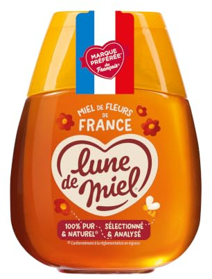 Miel de France - Lot de 4 Doseur 250G - Lune de Miel