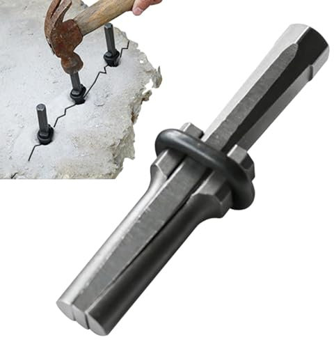 Cuneo per spaccare la roccia Strumento per spaccare la pietra Spaccalegna per cemento Cuneo per carichi pesanti Spaccalegna per cuneo Scalpello per ferro Spaccalegna Cuneo per pietra Scalpello per la