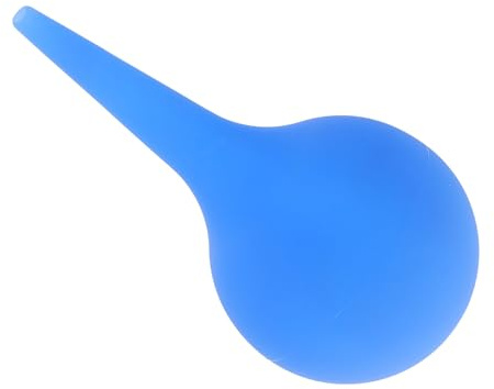 Anneome Gummiball Ohrenspritze 75ml mit Weicher Spitze Ergonomisch Geformt Langlebig Flexibel Sanfte Ohrreinigung für Babys Kinder Erwachsene Senioren Ohrhygiene Präzisionsreinigung