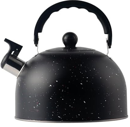 Bollitore Da Tè Con Fischio - Pentola In Acciaio Inossidabile, Grande Suono Bollente | D'acqua Manico Resistente Al Calore, Pentola A Induzione, Bollitore Da Tè Per Flauto-giocatore Per Piano Co