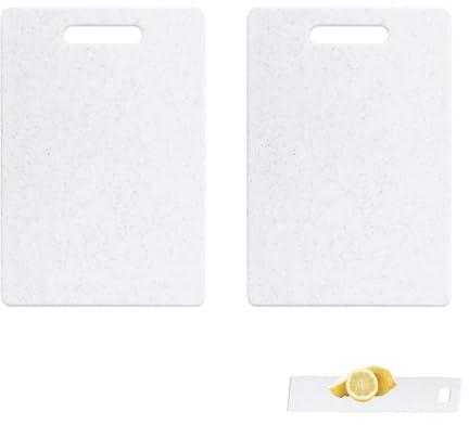 2 PCS Small Chopping Board, Durable Mini Chopping Board, Cutting Boards | Easy to Clean and Grip, Suitable for Travel Picnicking Kitchen Tourism