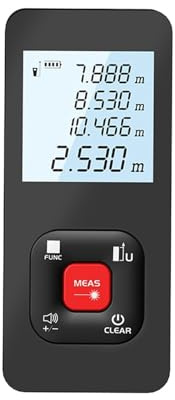 Laseravståndsmätare Avståndsmätare Laserband Byggnad 120M /100M/50M Precision Flexibilitet Mätning