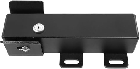 KDbinytt Blocco elettrico apriporta, serratura elettrica DC 24 V, con 2 chiavi, controllo di accesso, IP44, resistente alle intemperie, per cancello a doppia porta singola, serratura di sicurezza