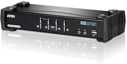 ATEN CubiQ KVM-/Audio-/USB-Switch USB 4 x KVM/Audio Desktop