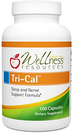 Tri-Cal - Taurine, Glycine and Calcium for Relaxation and Sleep (100 Veggie Capsules)