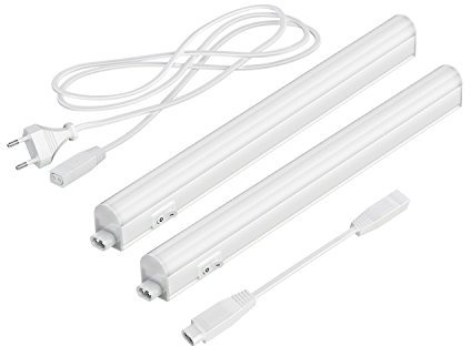 Parlat Apparecchi sottopensile a LED Rigel, 31,3 cm ciascuno, 397 lm ciascuno, bianco caldo, set di 2