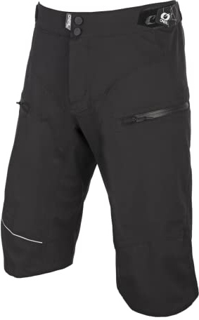 O'NEAL | Mountainbike-Hose | MTB Mountainbike DH Downhill FR Freeride | Wasserdichtes Material, Polyester, Seitentasche mit Reißverschluss | Mud WP Shorts | Erwachsene | Schwarz