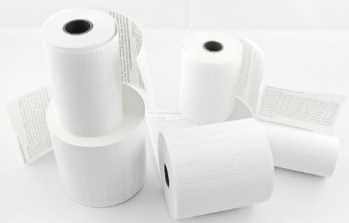 Verifone Payments Thermorollen mit SEPA LASTSCHRIFT 57x30x12-10 Meter - 57 mm x 30 mm x 12 mm (5)