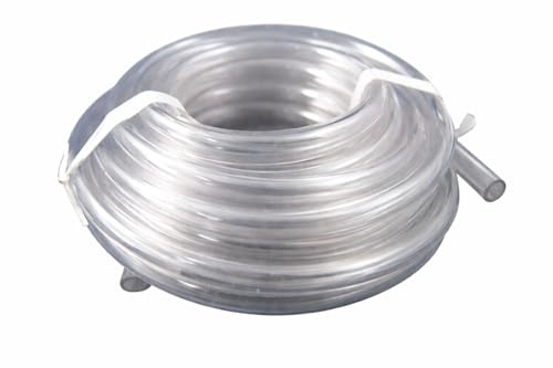1 m x Bore Syphon Tube - Food Grade PVC - Homebrew Wine Beer Cider Making - Siphon Hose (1m x PVC Tube 8x12mm (5/16''))