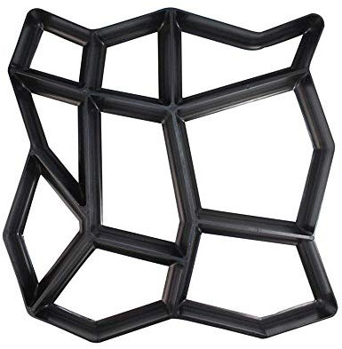 Pflasterformen für Beton Garten Pflaster Zement Backstein konkrete Formen DIY Kunststoff Pfad Maker Stein Road Mold Ziegel Wiederverwendbare Garten Dekoration Werkzeuge
