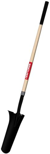 Craftsman 48-Inch Wood Handle Drain Spade, Heavy Duty Multi-Purpose Shovel