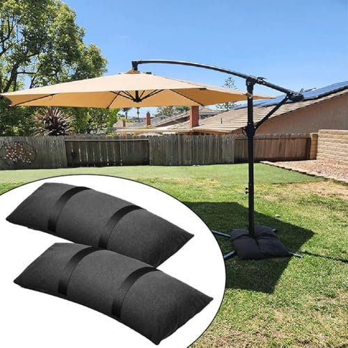 Outdoor Fillable Sandbags, Weatherproof Patio Weight Sandbags Arch Sandbags Can Fill Sandbags for Beach Umbrella Outdoor Furniture Drying Racks