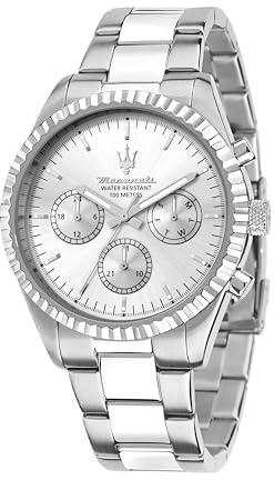 Maserati Herrenuhr, Multifunktion, Analog, 43 mm, COMPETIZIONE-Kollektion R8853100041