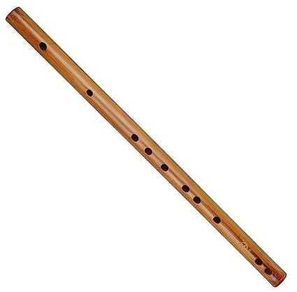 ibasenice Kleine Holzflöte Piccolo Musikinstrument in F mit Robustem Holz und Praktischem Samtbeutel Leicht zu Transportieren für Einsteiger und Musikalische Freizeit
