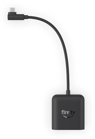 Right Angle USB-C Ethernet Adapter for Fire TV Stick HD (newest model)