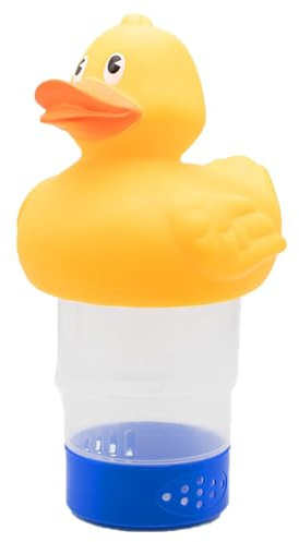 Duck Chlorspender für Whirlpool, schwimmender Chlorspender für Poolente, Poolschwimmer für Tabletten