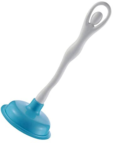SWOOMEY Sturalavandino in Plastica Pp Ventosa per WC e Lavandino, Impugnatura Ergonomica, Strumento Sblocca Scarichi Bagno e Cucina, Utensile per Tubi Otturati