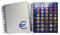 SAFE 7807 Álbum de colección Euro TOPset – Álbum numismático para monedas de euro de todos los países – 5 hojas TOPset para 25 series, ilustraciones a color & sistema de inserción – 210x235 mm