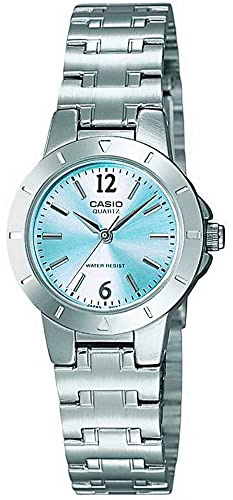 Casio Reloj Analógico para Mujer de Cuarzo con Correa en Acero Inoxidable LTP-1177PA-2AEF