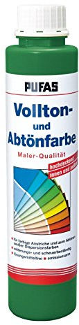 PUFAS Vollton- und Abtönfarben grün 0,75 Liter