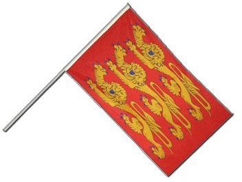 Digni Grand Drapeau France Haute Normandie sur hampe 60 x 90 cm Sticker Gratuit