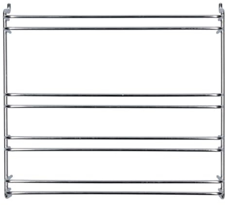 easyPART passend für BOSCH 00478387 Haltegitter für Backbleche Roste | Siemens Backofen, Einhängegitter 4 Ebenen, Links rechts einsetzbar, Gitterrost, Grillrost 44x37, Kompatibel mit Balay