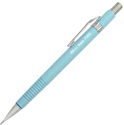 Pentel P205-97C Druckbleistift, Pastellblumen-Serie, Forget Me Not (Pastellblau), 1 Stück