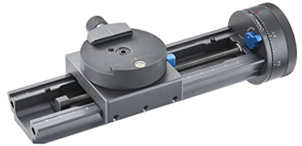 Novoflex Castel M Chariot de réglage avec molette de Mise au Point