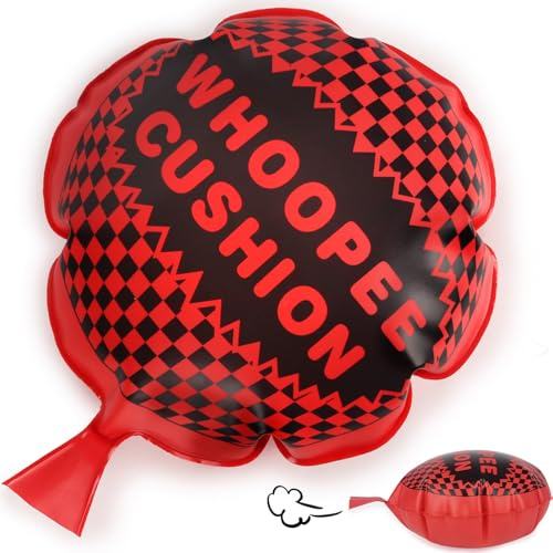 POPLAY Whoopee Cushion, 10 Inch Prank Toys for Novelty Party Favors Kids and Adults Fart Pillow Novelty Gifts