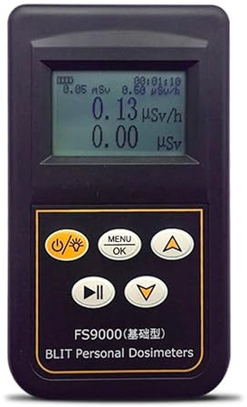 FS9000 Portable Electronic Nuclear Radiation Tester X R Hard B ray Geiger Counter Dosimeter Personal Radioactive Particles Counter