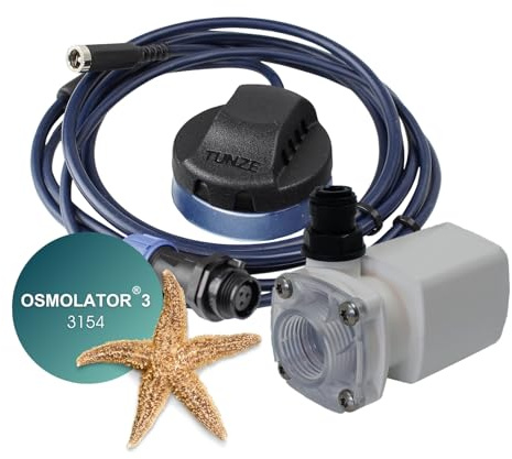 Tunze Osmolator 3 Universal 3154 I Wasserstandsregler für Salzwasser-Aquarien I Wasserpegelschalter mit Sicherheitssensor I Dosierpumpe mit optischem Regelsensor & Magnethalterung