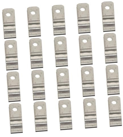 GAROZATION 50stücke Kabelklemmenbefestigungen Drahtklemmen Kabelclips Für Autos Kleine Kordelklemmen Kabelbefestigungsklemme Schlauchklemmensatz Kabelklemme Management Befestigung Schellen