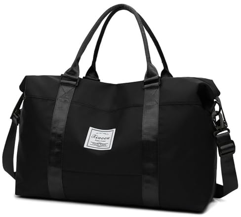 CHENZKBD Sac À Dos Femme Sac De Voyage De Style Nouveau Style Sac De Fitness Sportif Imperméable Sac De Loisirs De Grande Capacité-Noir-Grand