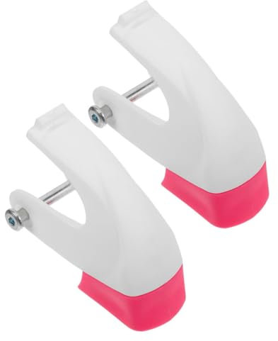 BESPORTBLE 2pièces Freins Universels pour Rollers Et Patins à Glace Dispositifs De Et pour Remplacement De Freins pour Skating Couleur Noire