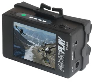 RunCam 2025 Latest Immersion RC PowerPlay Vintage Camera Monitor with DVR LCD Screen 60fps Recording for Tapeless Camcorders Digital Video Converter for VHS, VHS-C, 8mm, MiniDV, Digital8, etc