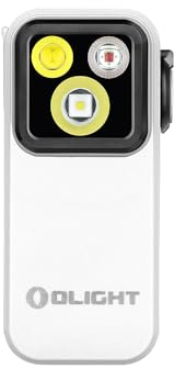 OLIGHT Oclip Pro Lampe de Poche à Clip 3 Sources de Lumière 5 Modes 500LM 120M Performance Max. Mini Lampe Torche Longue Durée 144H EDC Type C Rechargeable Petit Lampe IPX6 pour l'éclairage de Secours