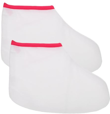 Alipis Botines de Cera para Pies Spa, Fundas de Parafina de Algodón y Poliéster, Diseño Lavable para Cuidado de Pies en Spa y Tratamientos de Belleza